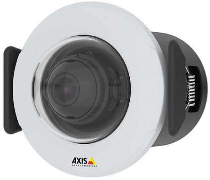 AXIS 01152-001 -  Ultra-discreet, indoor fixed mini dome for recessed mounting in ceiling or wall