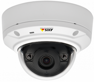 AXIS 01517-001 -  Fixed dome with built-in IR illumination and IK10 vandal-resistant casing, designed for easy