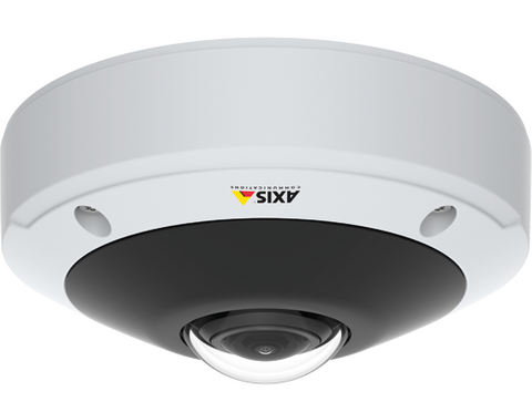 AXIS 01178-001 -  360/180 fixed dome with 12 MP sensor and support for Forensic WDR, Lightfinder and OptimizedIR illumination