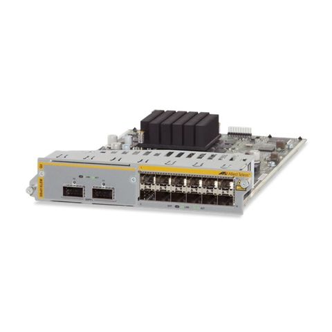 Allied Telesis Expandable 40G Ethernet line card with 1 module bay and 12 x 1000X SFP ports. 1 year NCP support (Start date is shipment date from ATI - Grace period 90 days)