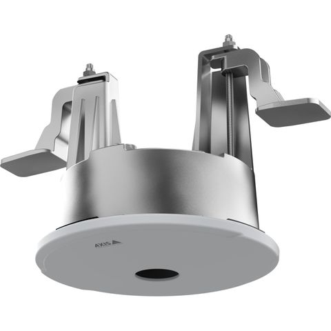 AXIS - 02817-001Indoor recessed mount for drop ceiling installation. The aluminum casing makes it suitable for use in air handling spaces. Compatible with selected AXIS M43 Series fisheye panoramic cameras.