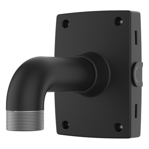 AXIS 02961-001 - TP3301-E a black version of T91B67 white which is Outdoor-ready, powder-coated aluminum pole mount with 1.5" NPS thread for fixed dome pendant kits