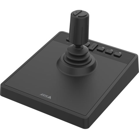 AXIS 02475-001 - TU9002 Joystick gives responsive and accurate control of all Axis PTZ cameras. It is a 3-axis joystick with a turn knob and six application-defined hotkeys