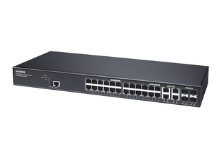 VIVOTEK 24xGbE PoE + 4xGbE Combo VIVOCAM L2 Managed PoE Switch