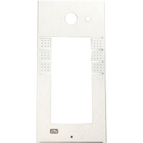 2N 2N IP Vario front metal cover with 6 button and display cut-out, 1 pc (01890-001)