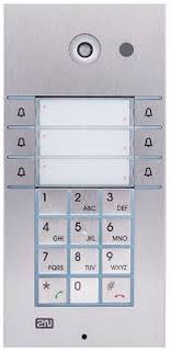 2N 2N IP Vario plastic front cover with 6 buttons and keypad (01899-001)