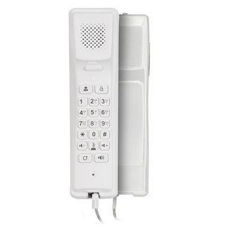 2N Entry level basic answering unit with PoE, audio only with handset. White version. (02518-001)