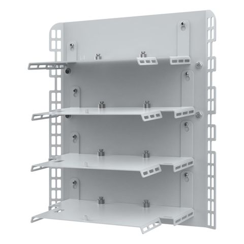 AXIS 02687-001 - AXIS TA1601 Mounting Plate is compatible with AXIS TQ1808-VE Surveillance Cabinet and AXIS A1210-B Network Door Controller to build 4 door controller kit - AXIS A1214 Network Door Controller Kit