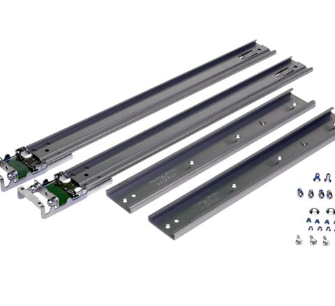 AXIS 02528-001 - AXIS TS3901 Rail Extensions allow AXIS S3016 Recorder to be mounted in deep server racks with a post to post distance between 499mm (19