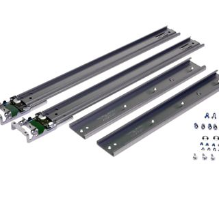 AXIS 02528-001 - AXIS TS3901 Rail Extensions allow AXIS S3016 Recorder to be mounted in deep server racks with a post to post distance between 499mm (19