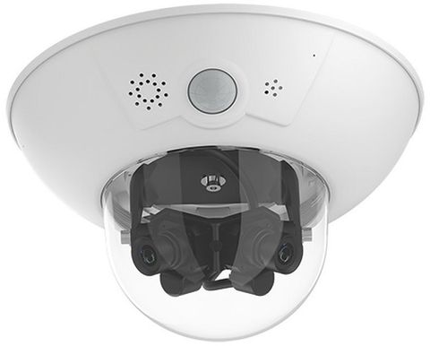 MOBOTIX D16B Complete Cam 2x 6MP, Panorama 180 degree (Day)