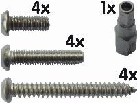 MOBOTIX Security Screw Set With Allen Bit For M1x/M2x