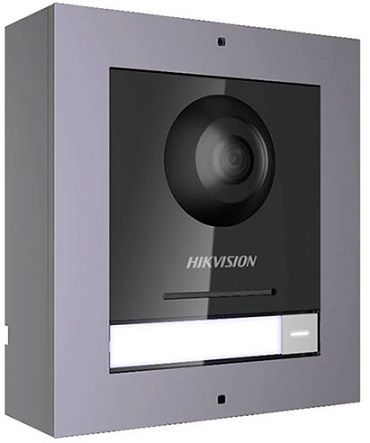 HIKVISION INTERCOM, GEN 2, COLOUR CAMERA MODULE, 1 BUTTON, SURFACE MOUNT (KD8003)