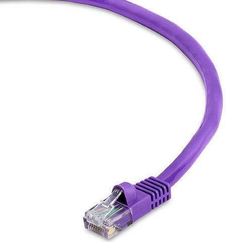 Patch Lead- CAT5, Purple- 3m