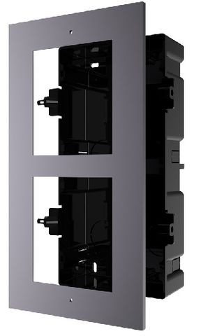 HIKVISION INTERCOM, GEN 2, ENTRY PANEL FLUSH MOUNT BOX, 2 MODULE (ACF2)