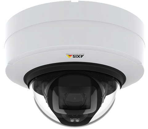 AXIS 01597-001 -  P3248-LV is a day/night fixed dome with discreet, dust- and IK10 vandal-resistant indoor casing