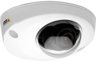 AXIS 01072-001 -  1080p fixed dome onboard camera with male RJ-45 network connector