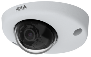 AXIS 01920-001 -  Full HDTV 1080p fixed dome onboard camera with male RJ-45 network connector for rolling stock and vehicles