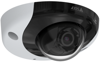 AXIS 01919-001 -  Full HDTV 1080p fixed dome onboard camera for rolling stock and vehicles with male RJ-45 network connector