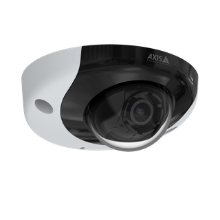 AXIS 01932-001 -  Full HDTV 1080p fixed dome onboard camera for rolling stock and vehicles with female M12 D-coded connector