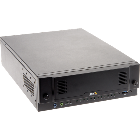 AXIS 01581-006 -  Camera Station S2212 Appliance is a twelve channel compact desktop Client/Server including an integrated managed PoE switch validated and tested with  products