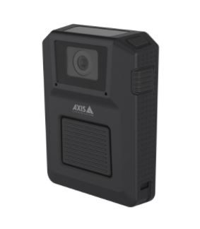 AXIS 01722-001 -  W100 Body Worn Camera is an easy-to-use, lightweight and robust body worn camera with an operating time of over 12 hours at 1080p
