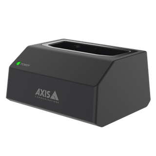 AXIS 01723-006 -  W700 Docking Station 1 Bay charges the battery and ensures easy data offloading of a single body worn camera.