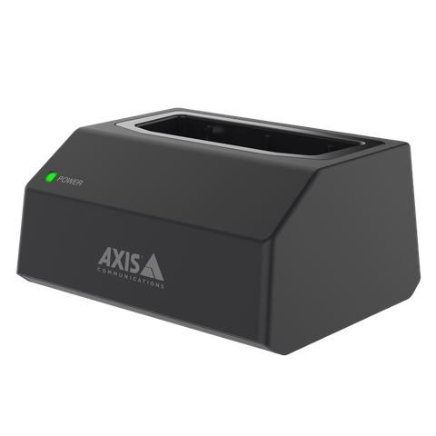 AXIS 01723-006 -  W700 Docking Station 1 Bay charges the battery and ensures easy data offloading of a single body worn camera.