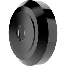 AXIS 5507-101 -  Trim ring for discreet mounting of  F1025 Sensor Unit behind a thin surface