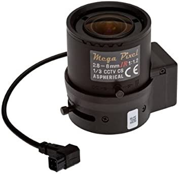 AXIS 5800-661 -  Original CS mounted varifocal DC-Iris lens 2.8-8mm for  Q1602/04 and  P1354/55