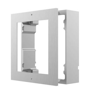 HIKVISION INTERCOM, GEN 2, ENTRY PANEL SURFACE MOUNTING BOX, 1 MODULE, STAINLESS STEEL (ACW1)