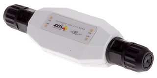 AXIS 01148-001 -  T8129-E Outdoor PoE Extender repeats the data signal and PoE to the camera