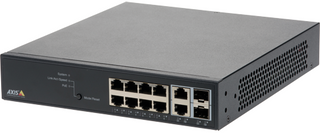 AXIS 01191-006 -  PoE+ managed fanless gigabit network switch, optimized for  network products