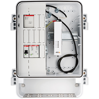 AXIS 5505-401 -  Pre-assembled T98A Surveilance cabinet with following system compoents: