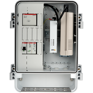 AXIS 5505-431 -  Pre-assembled T98A18-VE Surveilance cabinet with following system compoents: