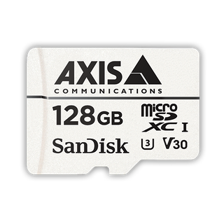 AXIS 01678-001 -  The 10 pack variant of the  Surveillance Card 128 GB, a high endurance microSDXC? card optimized for video surveillance