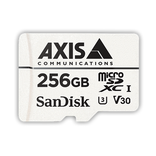 AXIS 02021-021 -  Surveillance Card 256 GB (10pcs) are high endurance microSDXC cards optimized for video surveillance