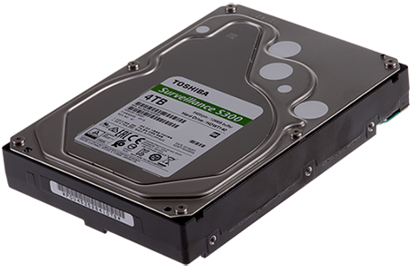 AXIS 01858-001 -  Surveillance Hard Drive 4TB is a 3.5-inch internal drive designed and tested for 24/7 reliable video surveillance