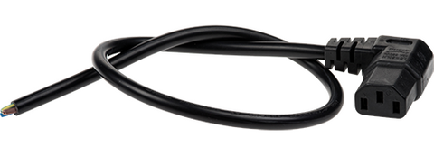 AXIS 5506-246 -  Angled C13 mains cable for use when limited space