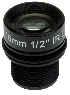 AXIS 01812-001 -  LENS M12 16MM F1.8 Q6010-E Q6100-E