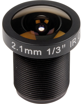 AXIS 5901-371 -  Megapixel lens 2.1mm, F2.2 with M12 thread for  P39-R Series that provides 147? horizontal FOV with these cameras