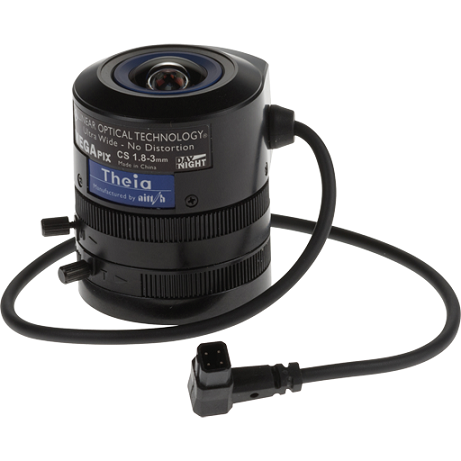 AXIS 5503-161 -  Barrel distortion corrected and IR corrected wideangle lens for cameras up to 5 mega pixel resolution