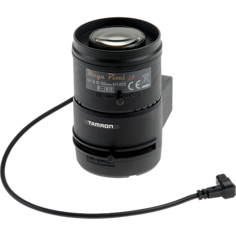 AXIS 01690-001 -  Varifocal IR-corrected 12-50 mm P-Iris lens for cameras up to 8 megapixel resolution and 1/1.8" sensor