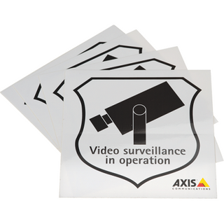 AXIS 5502-811 -  branded sticker showing a Camera