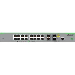 Allied Telesis Layer 3 Lite Managed Access Switch, 16x 10/100T, 2x SFP uplinks, AU Power Cord.