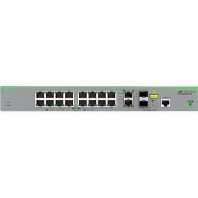 Allied Telesis Layer 3 Lite Managed Access Switch, 16x 10/100T, 2x SFP uplinks, AU Power Cord.