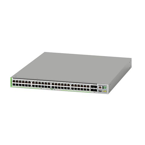 Allied Telesis Layer 3 Lite Managed Access Switch, 48x 10/100T, 4x SFP uplinks, AU Power Cord.