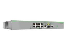 Allied Telesis Layer 3 Lite Managed Access Switch, 8x 10/100T, 1x SFP uplink, AU Power Cord.