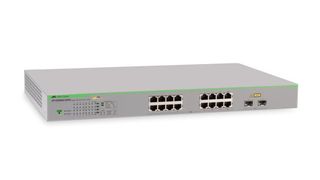 Allied Telesis 16 port 10/100/1000T unmanaged switch with internal PSU, AU Power Cord.