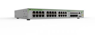 Allied Telesis Gigabit Layer 3 Lite Managed Switch, 24x 10/100/1000T, 4x 100/1000X SFP, AU Power Cord.